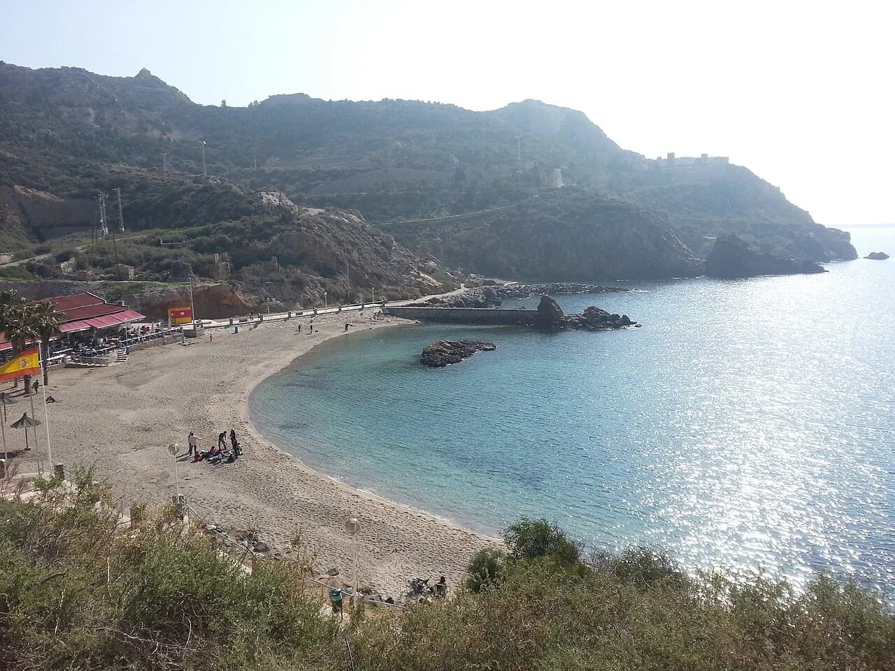 Cala Cortina, Cartagena: Beach Guide for a Day by the Bay
