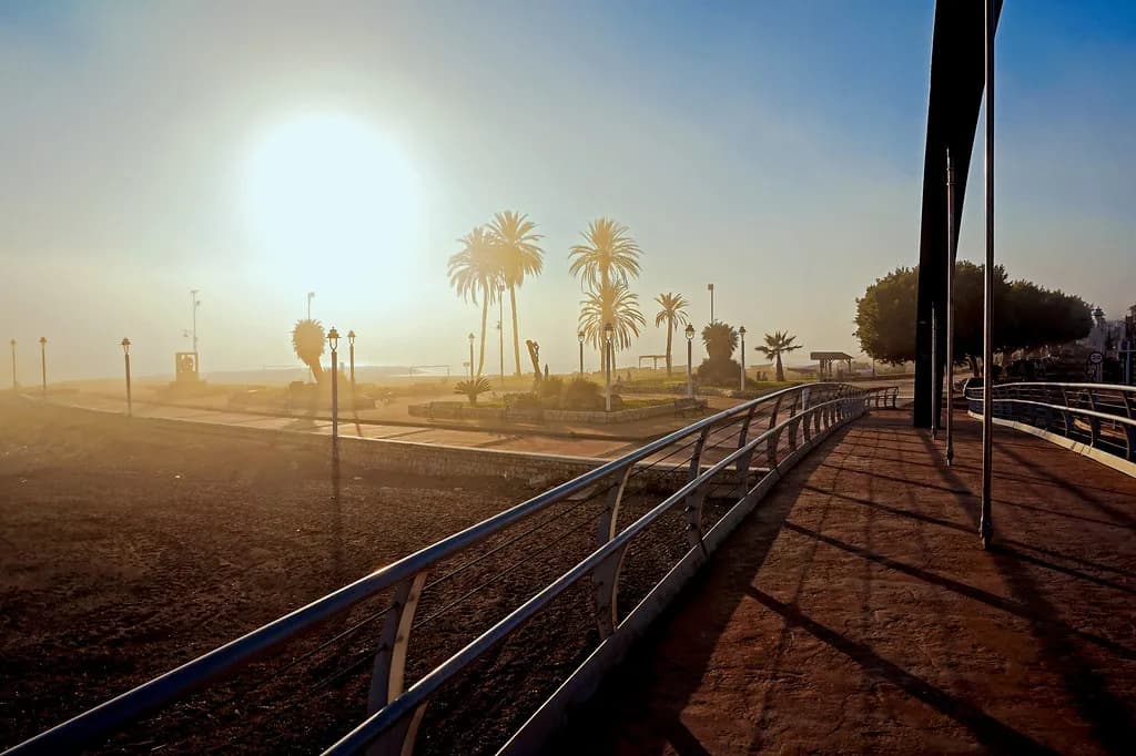 El Palo Beach, Málaga: Getting There, the Sand and the Water