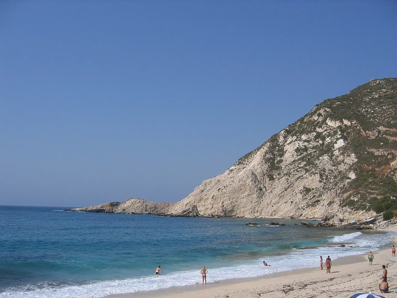 Petani Beach, Kefalonia: Sand, Swimming and Getting There