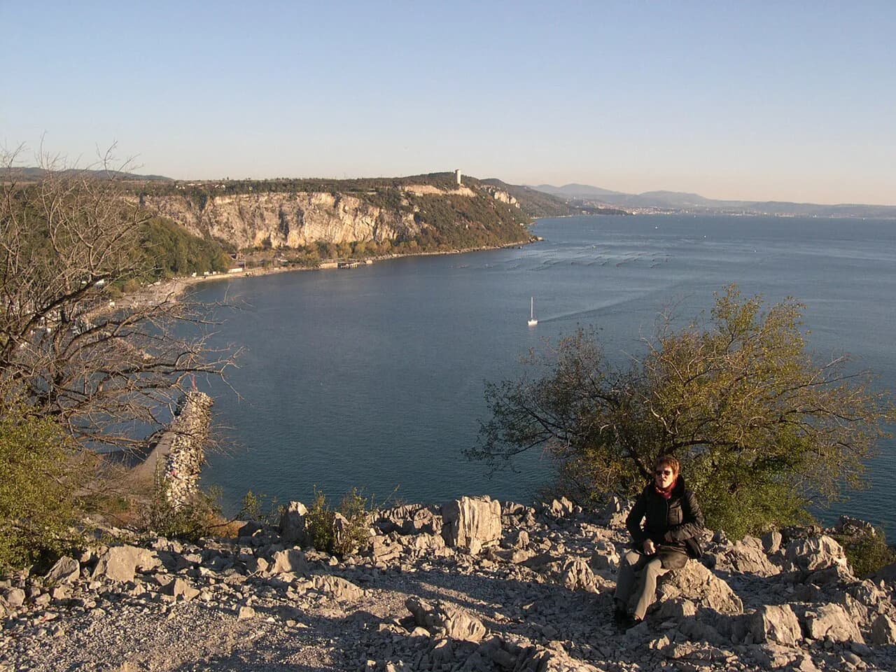 Sistiana Beach, Trieste: Pebbly Bay, Lidos and Getting There