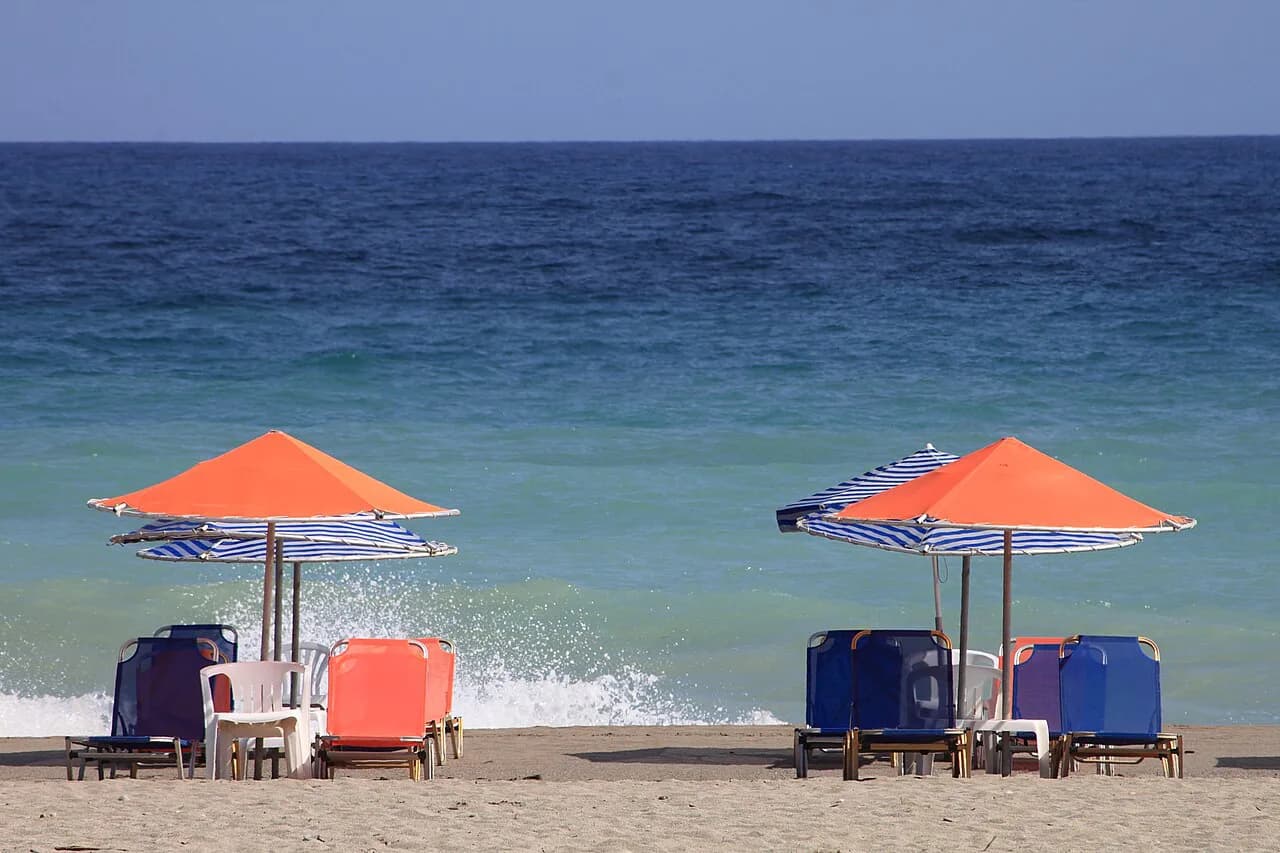 Platanias Beach, Chania: A Long Sandy Base Near Chania