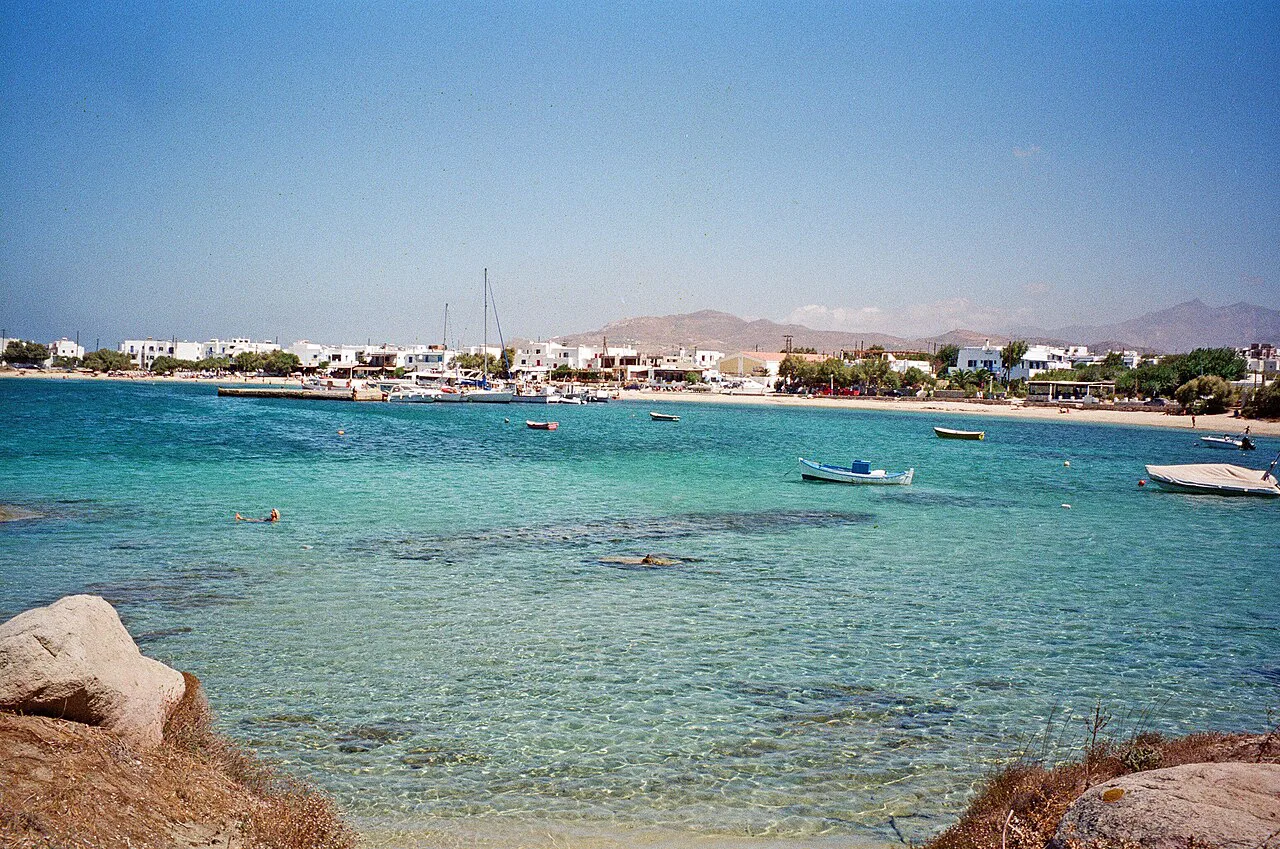 Strand von Agia Anna Naxos