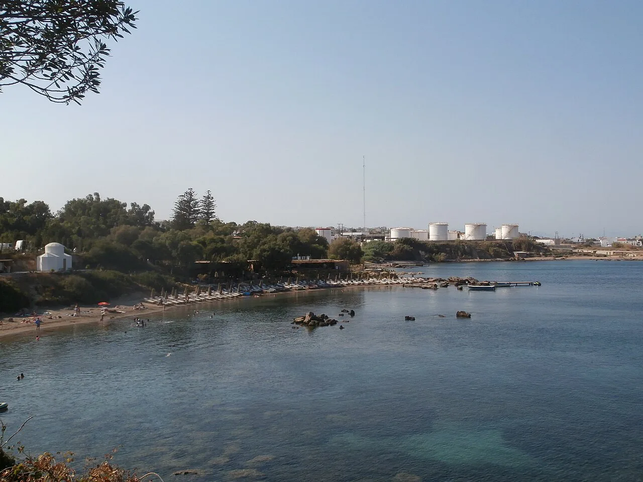 Agia Marina Beach Rhodes 22 July, Chania
