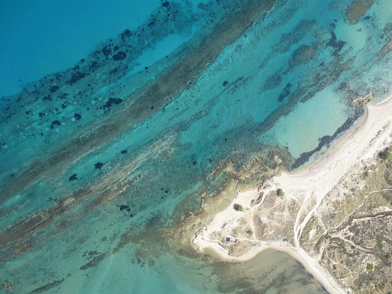 Coastal and Submarine Geomorphological Formations. Naxos isl