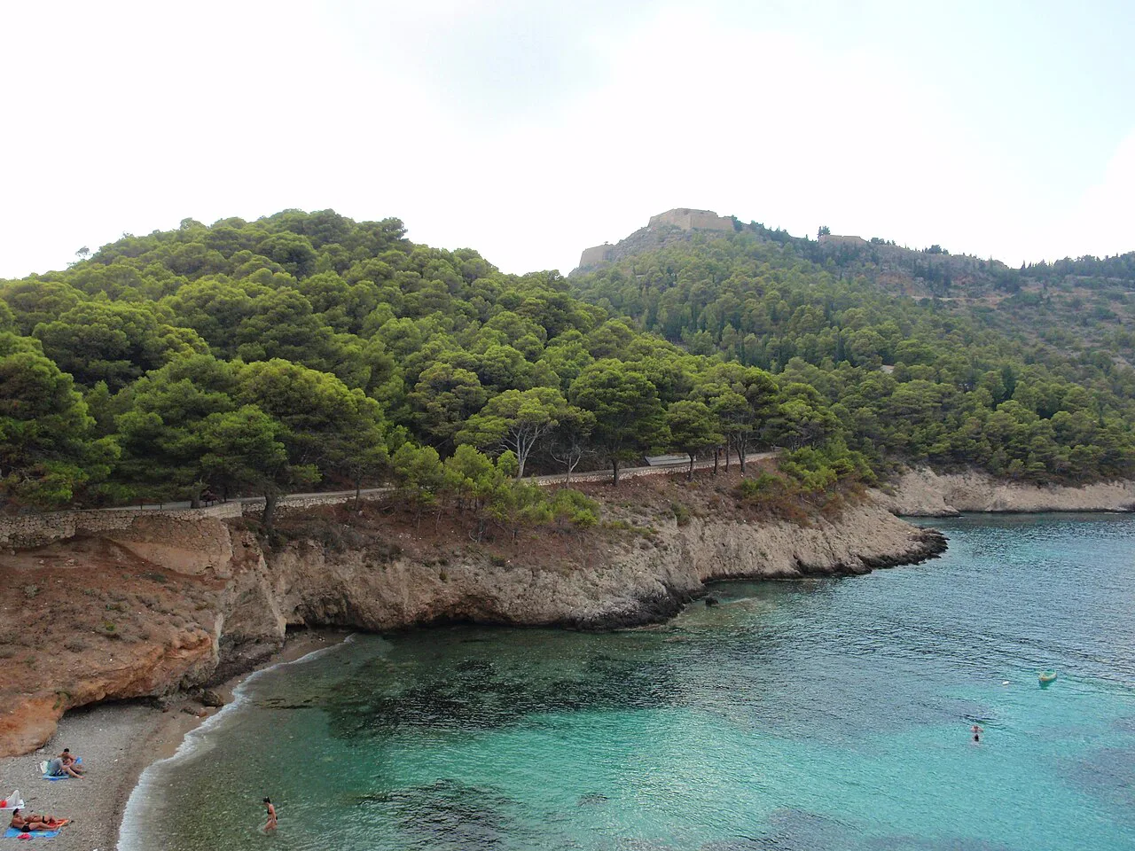 A beach in Assos, Kefallonia, Greece, Kefalonia