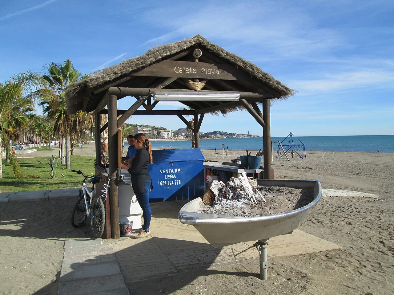 Playa de la Caleta, Málaga