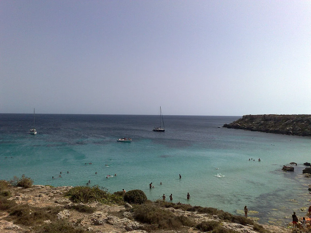 Favignana cala azzurra, Trapani
