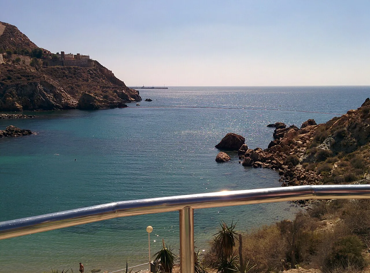 Coastline near Murcia, Spain