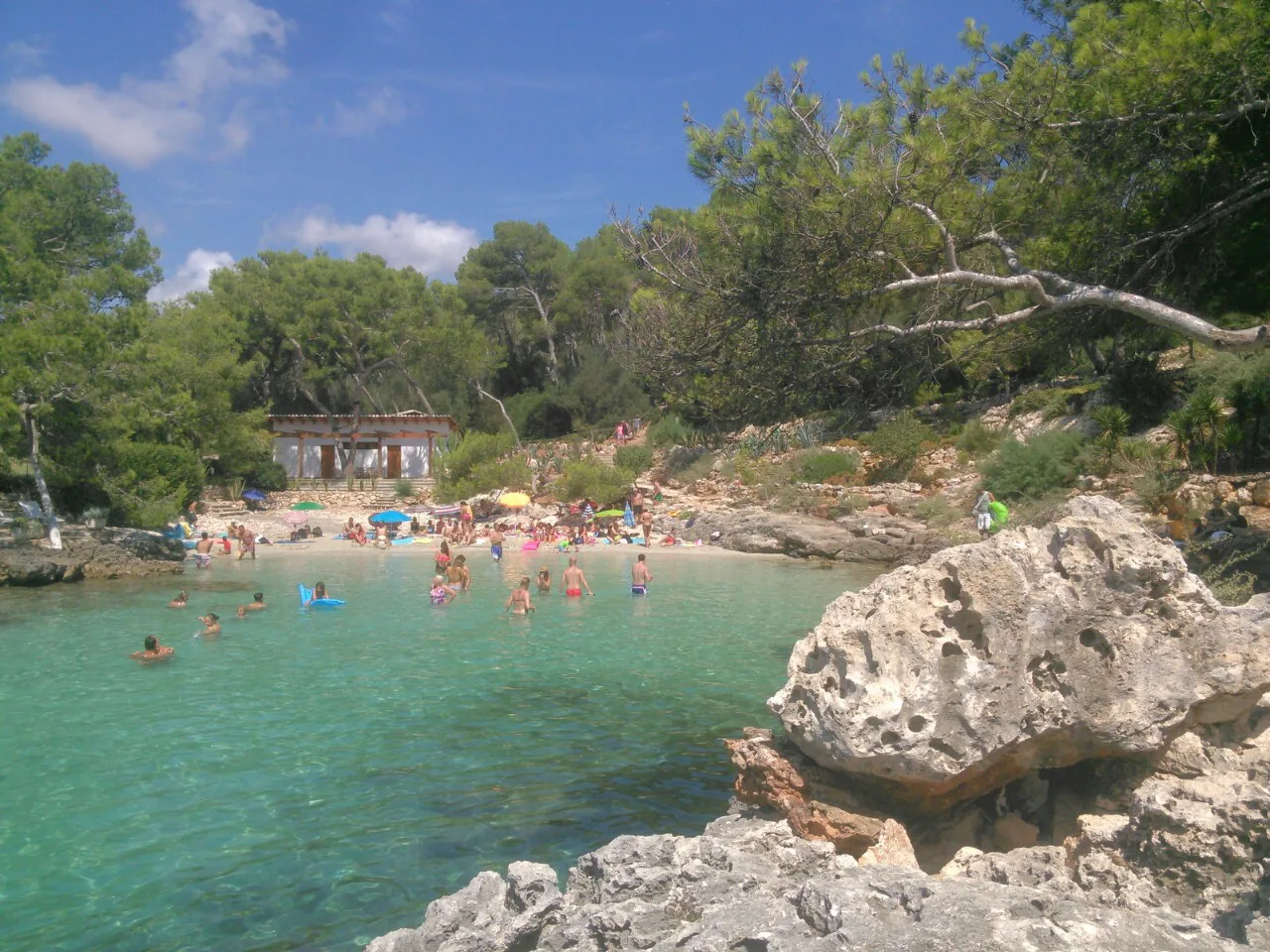 Cala mitjana (Felanitx), Menorca
