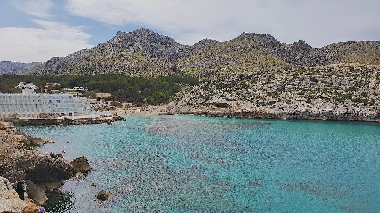 Playa Cala Barques (cala Sant Vicenc), Alcúdia