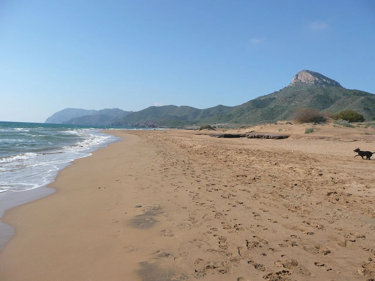 Playa en Calblanque, Murcia