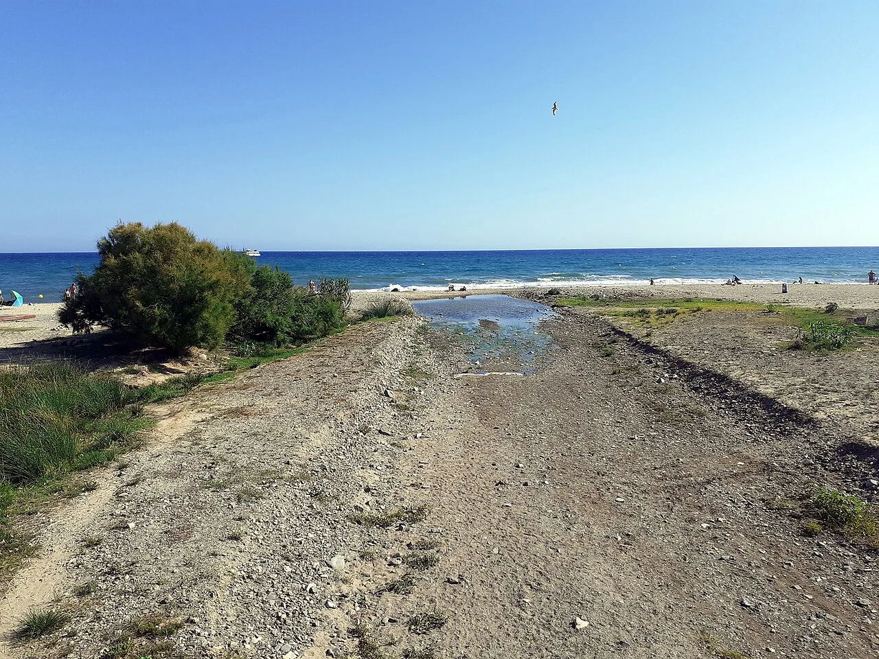 Desembocadura de la Riera d'Alforja, Tarragona