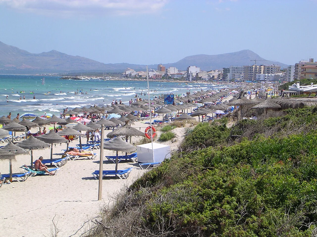 Can Picafort beach, Alcúdia