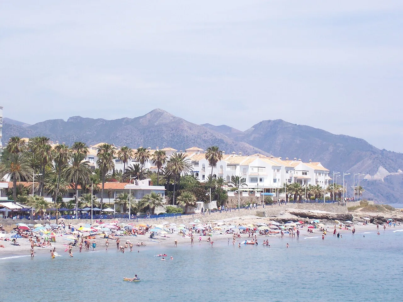 Nerja beach