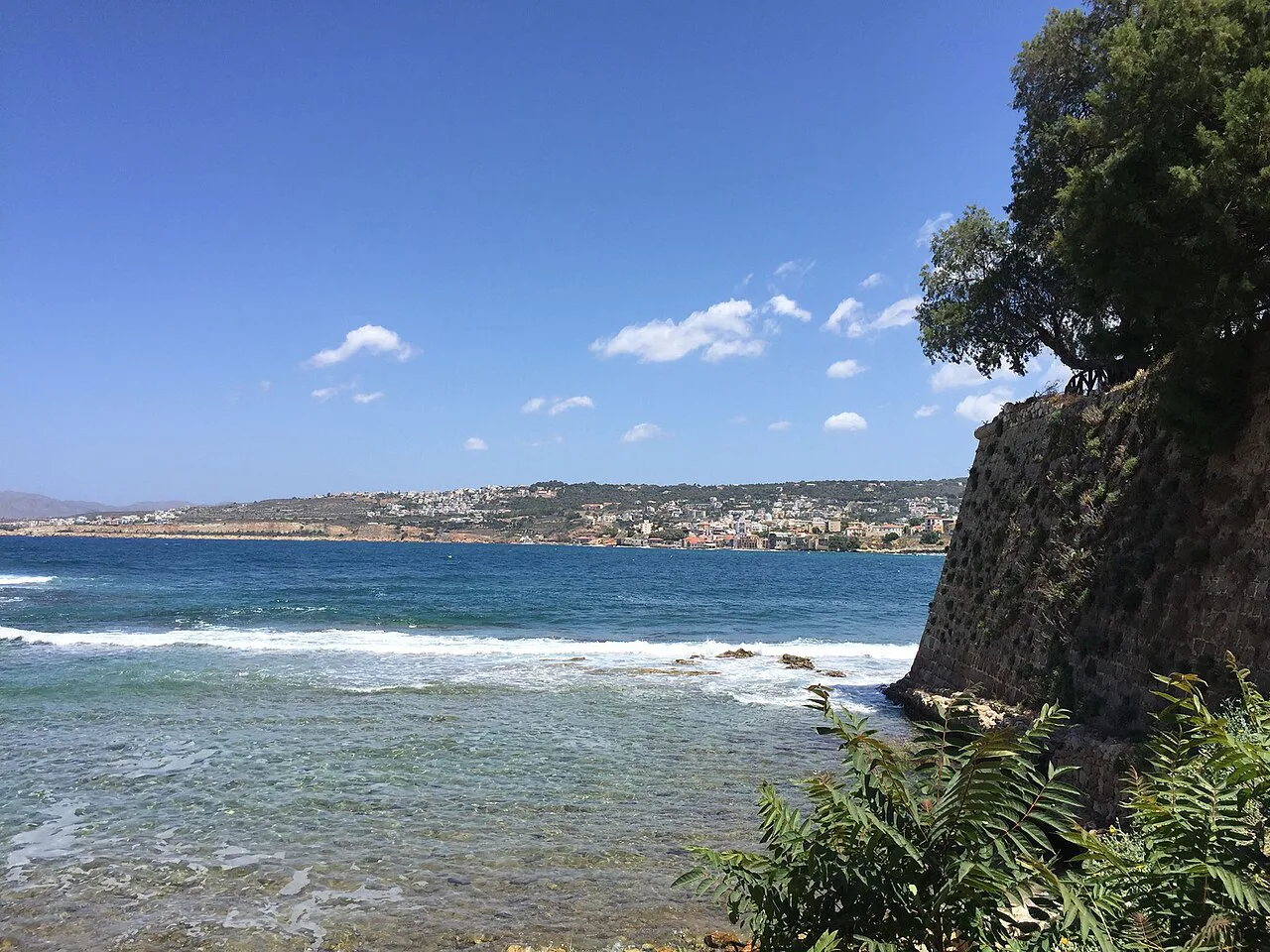 Beach in Chania, Crete