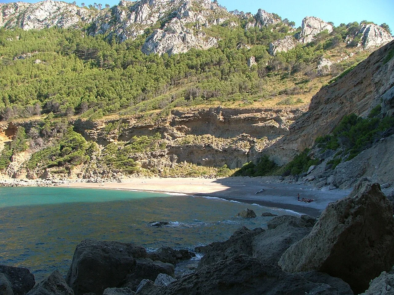 Coll baix beach a, Alcúdia