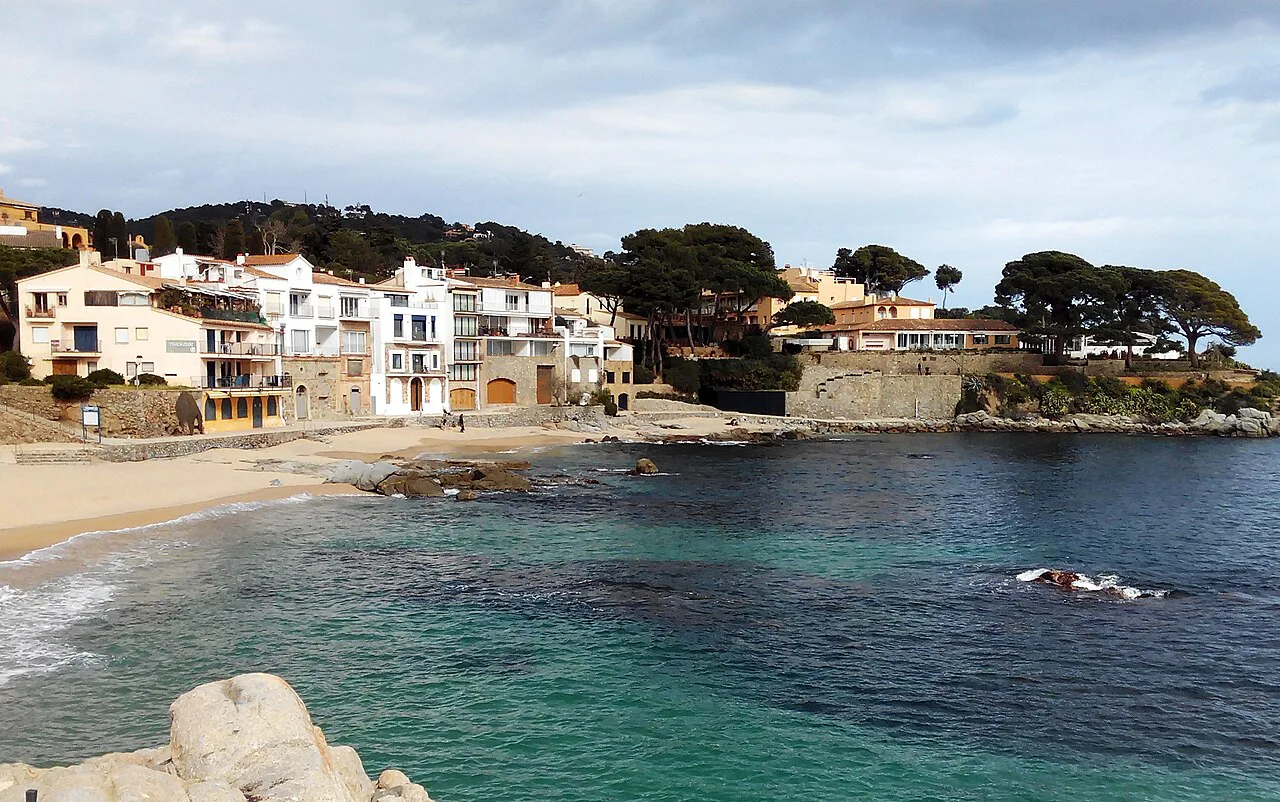 Costa Brava beach scene, Girona
