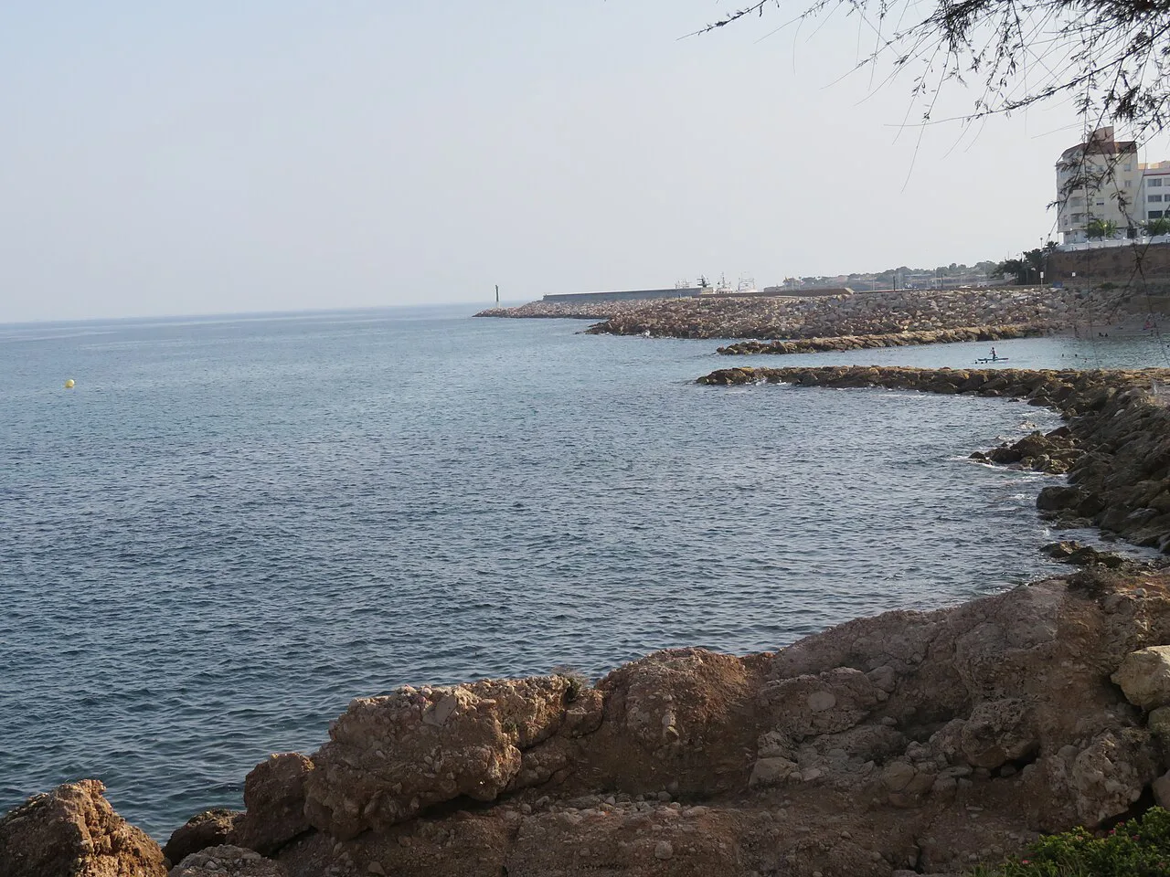 Costa litoral de L'Ametlla de Mar (Costa Dorada, Tarragona)
