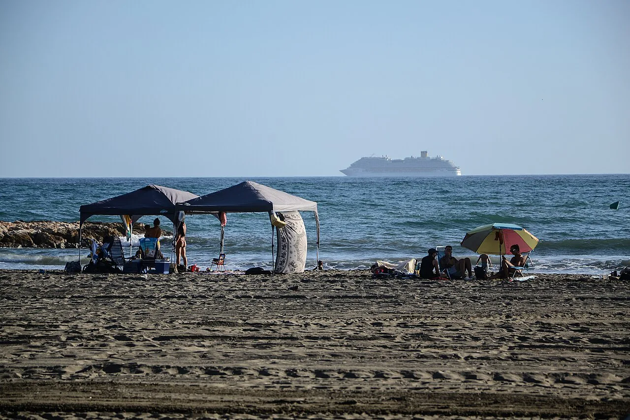 El Palo beach, Málaga