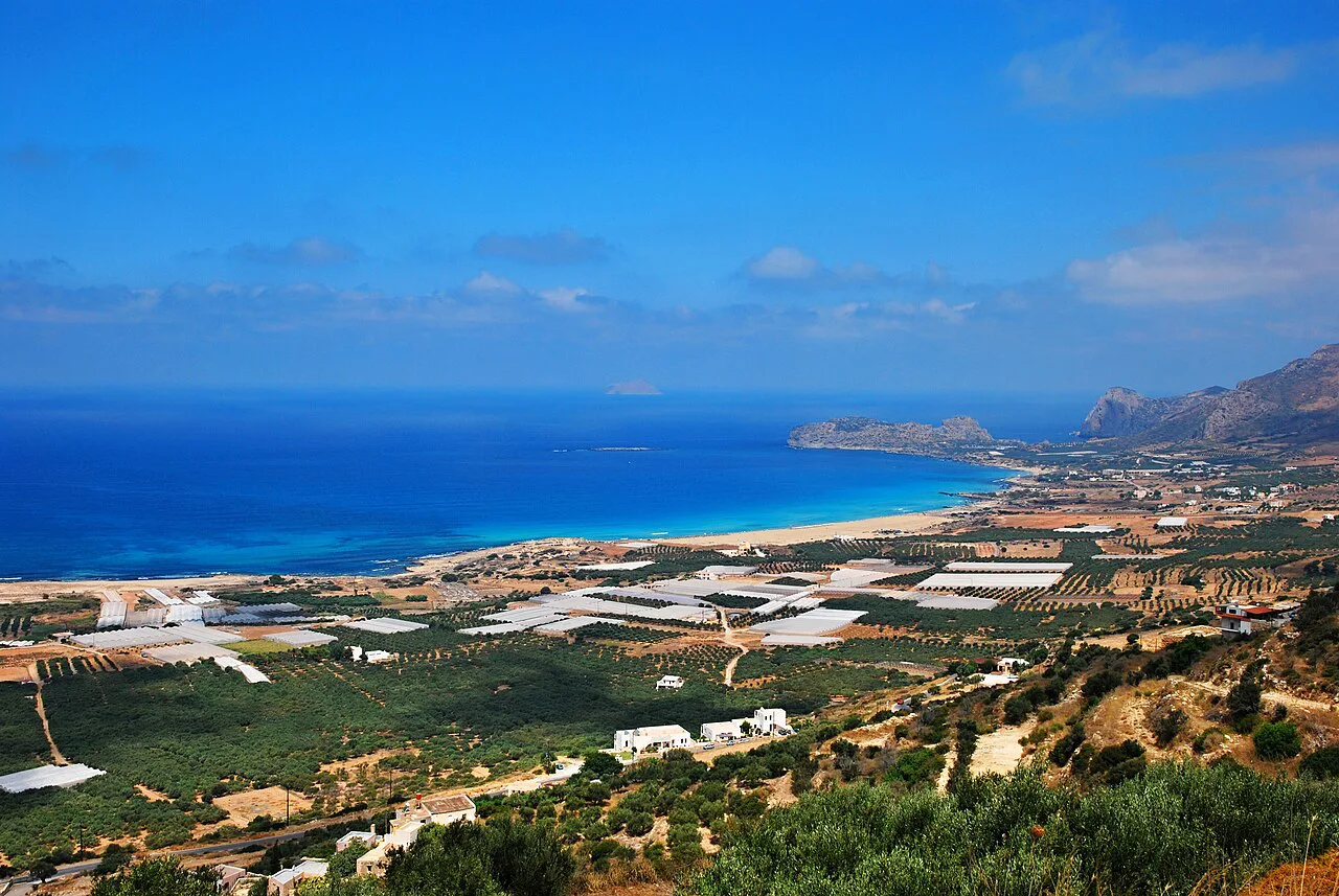 Falasarna Beach - Kréta - panoramio, Chania