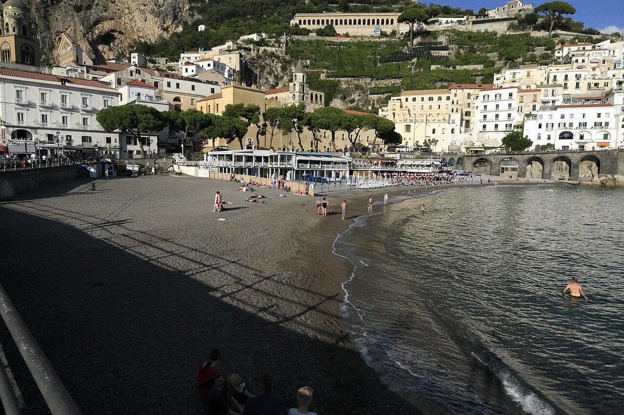 Amalfi, Stadtstrand, Sorrento