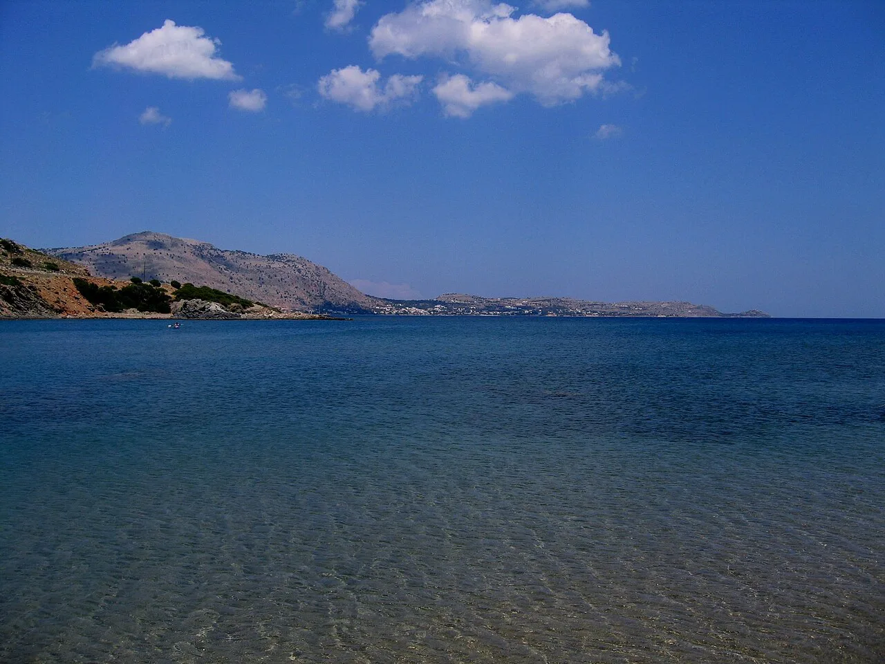 Rhodes Vers Lindos Glystra Beach - panoramio