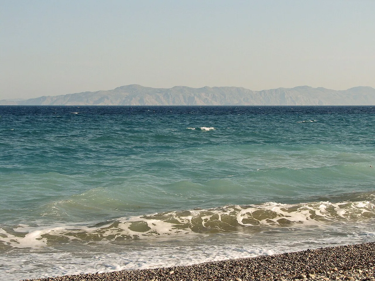 Ixia beach Rhodos Greece, Rhodes