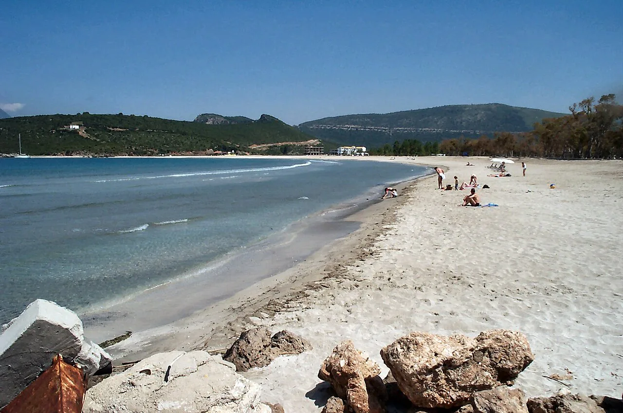 Ammoudia strand, Parga