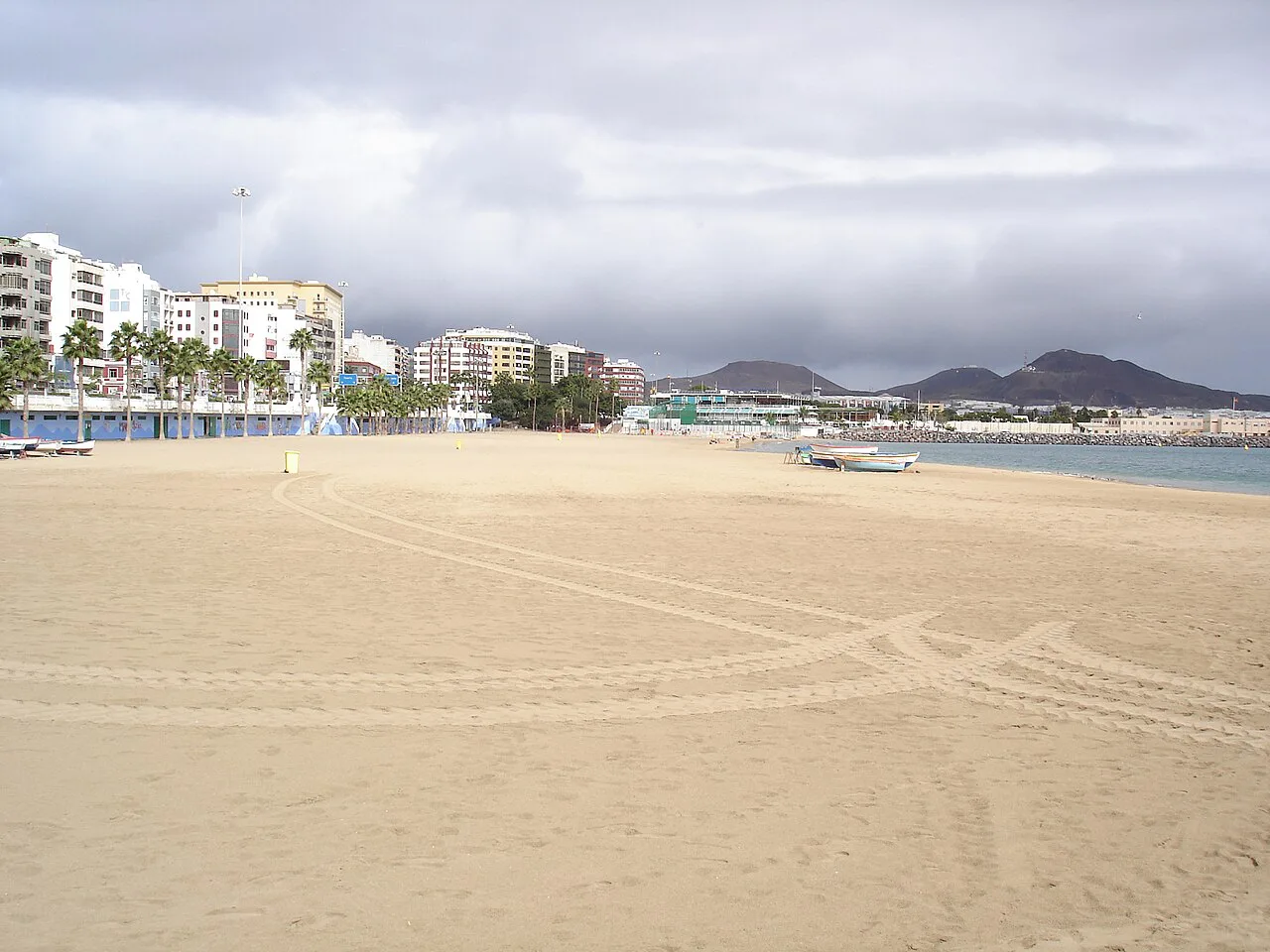 Playa Las Alcaravaneras, Gran Canaria