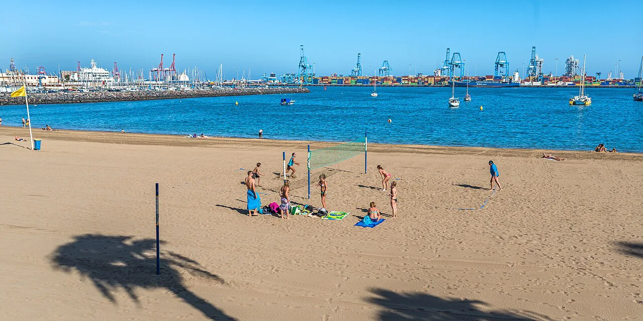 Playa de Las Alcaravaneras, Gran Canaria