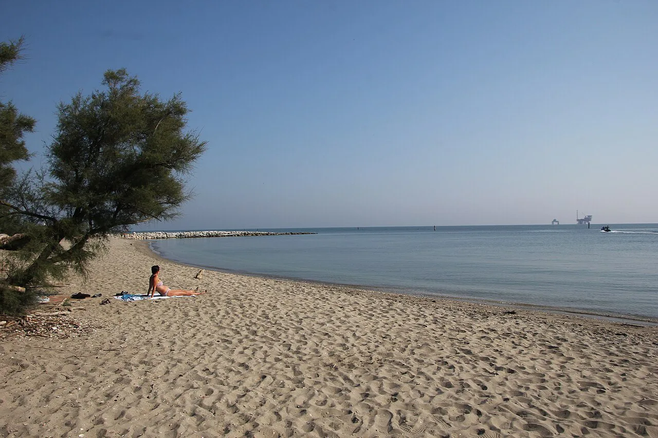 Ravenna, spiaggia del Lido di Dante