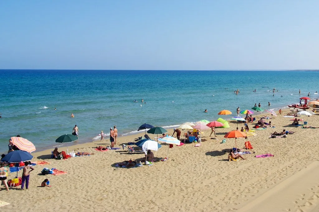 Spiaggia del Lido di Noto