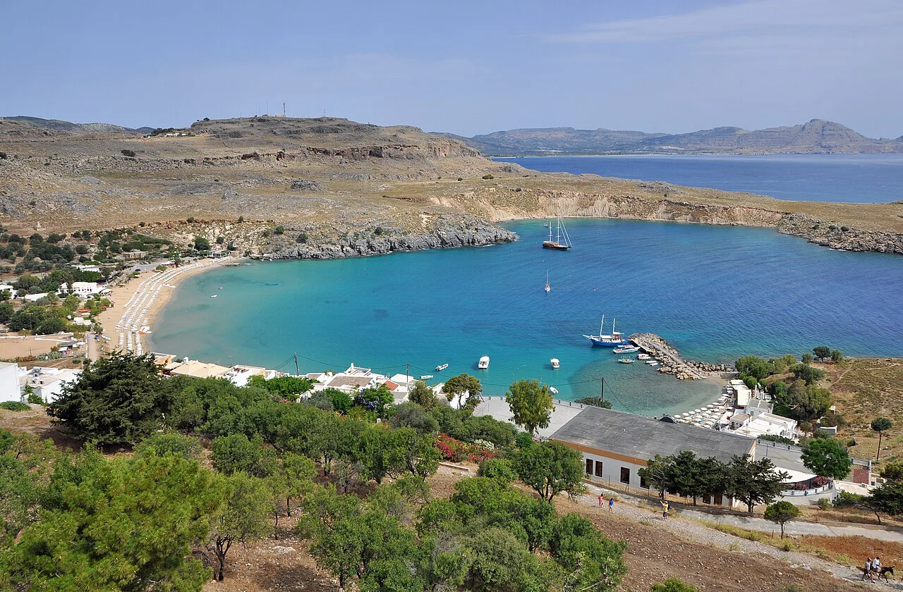 Rhodos Lindos Beach R, Rhodes