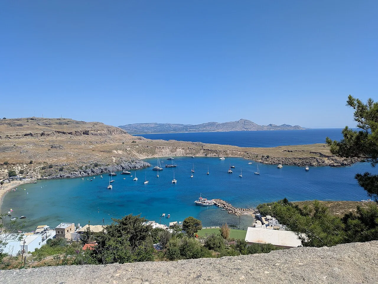 Lindos-Bucht, Rhodes