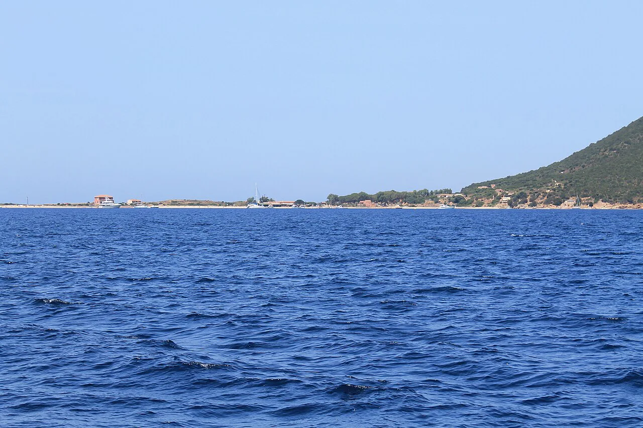 Sailing north along the Sardinian coast - panoramio, Olbia