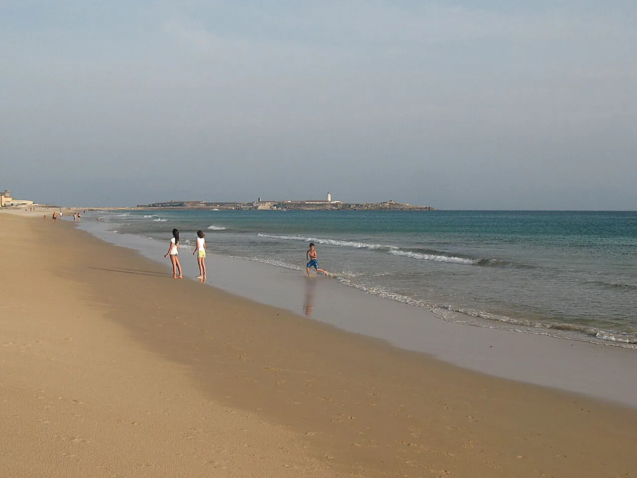 Playa de Los Lances cerca de Tarifa