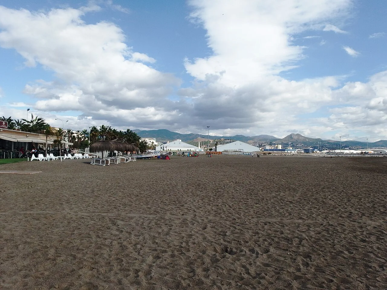 Málaga, playa