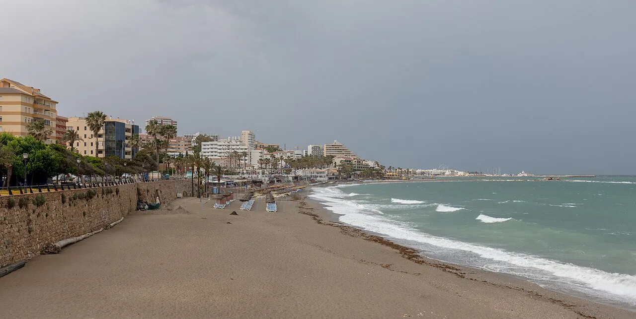 Playa de Santa Ana, Benalmádena, Málaga, España, , DD