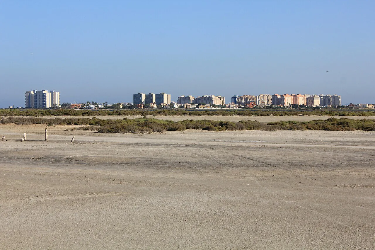 La Manga by Mar Menor in Spain, Murcia