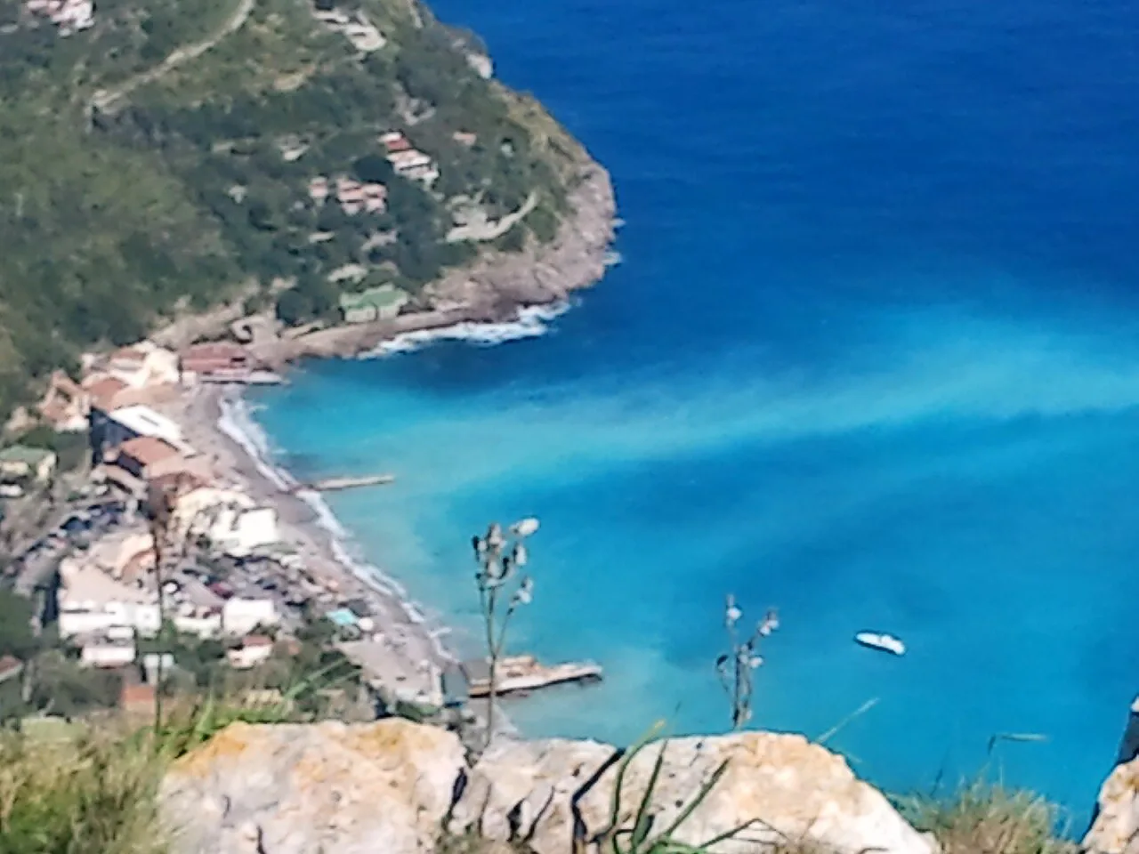 Marina del Cantone - Vista dal Monte S. Costanzo, Sorrento