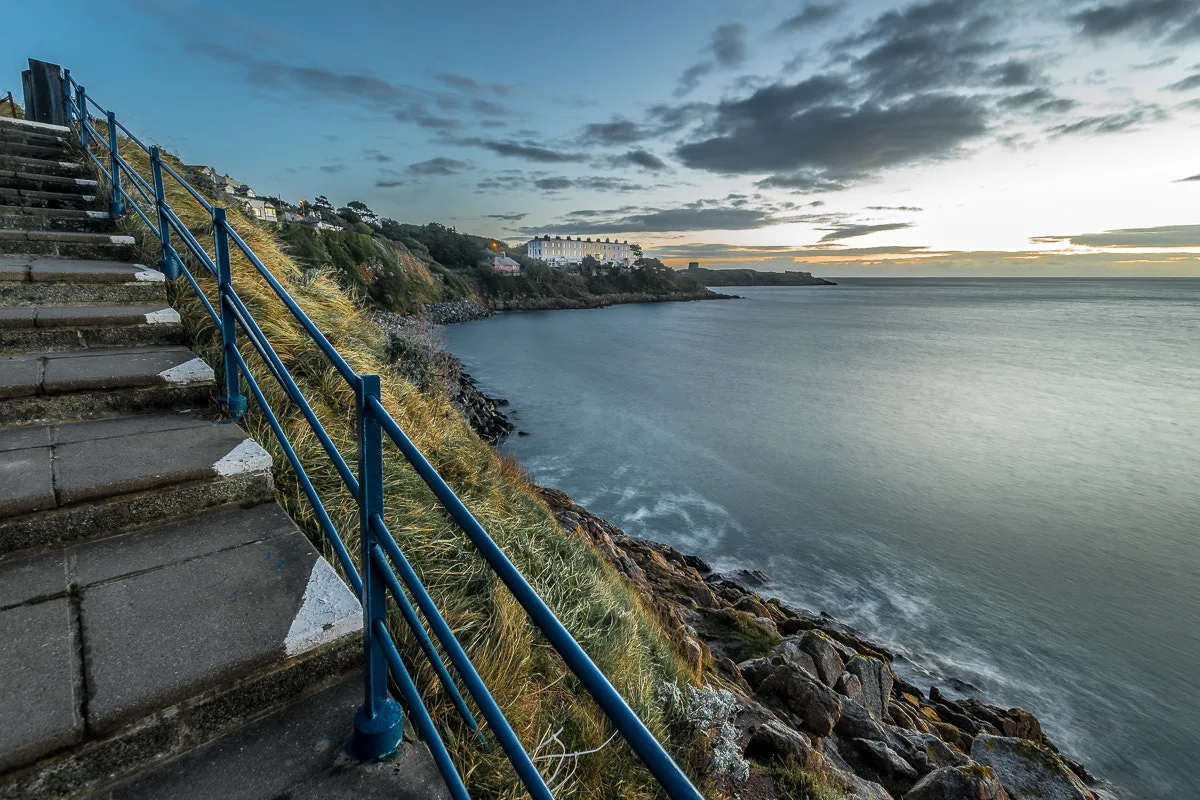 Sorrento Terrace From Hawk Cliff Killiney Co Dublin Ireland