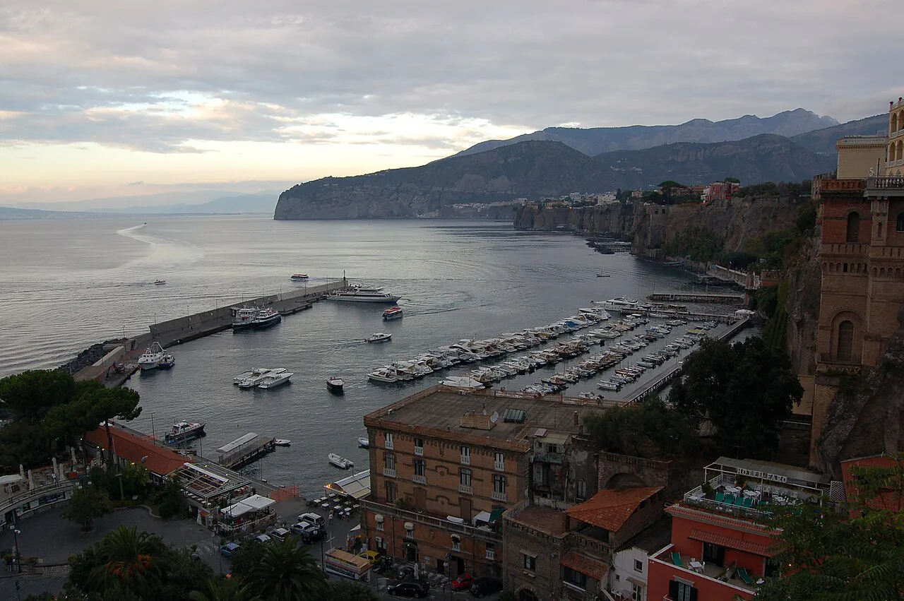 Sorrento Marina Grande sunset