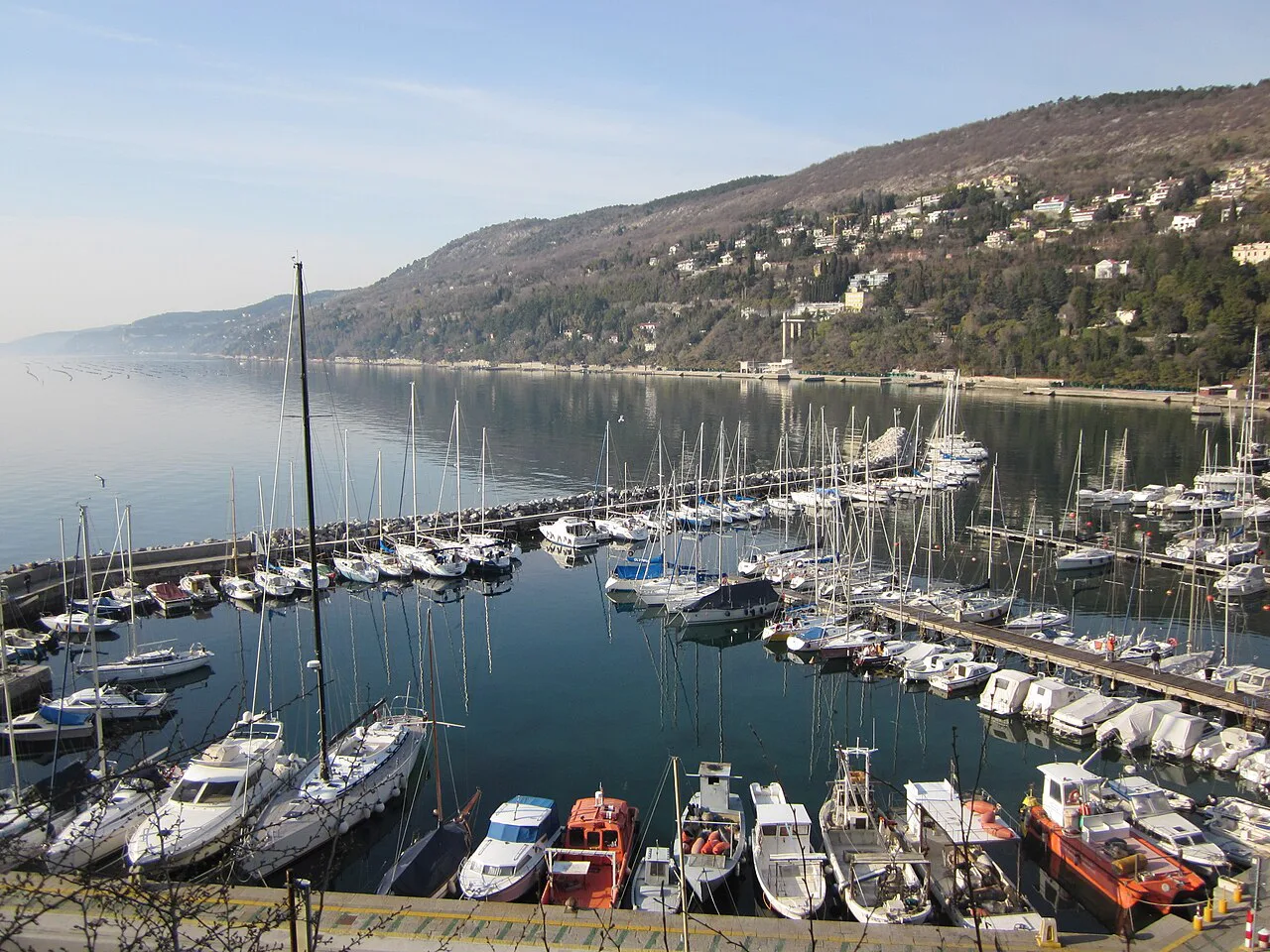 Miramare bay, Trieste