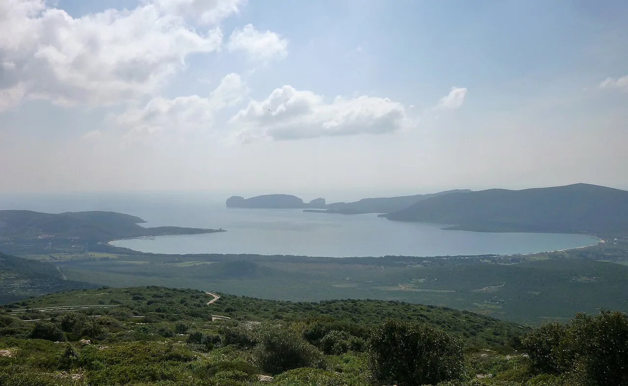 Porto Conte e Capo Caccia da Monte Doglia, Alghero