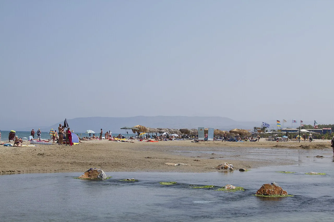Georgioupoli beach, Georgioupoli, Chania, Crete, Greece - panoramio