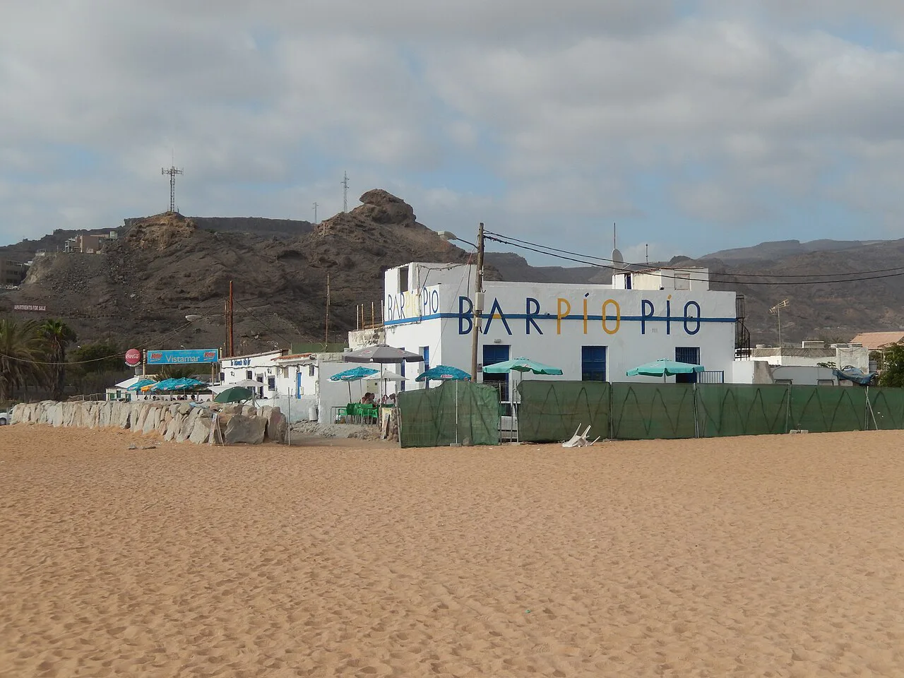 Playa de Tauro Bar Pio Pio, Gran Canaria