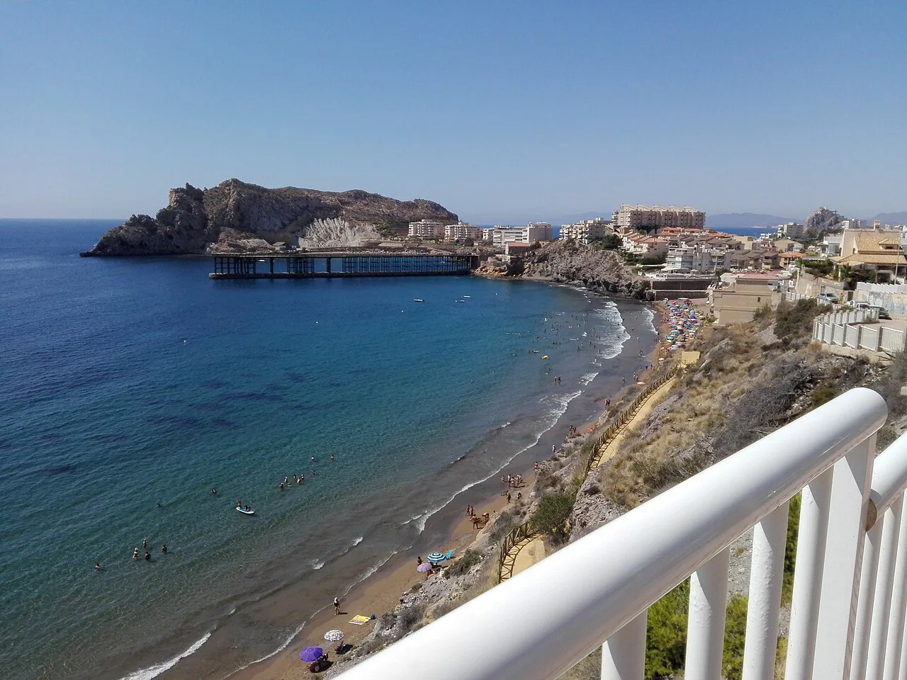 Playa del Hornillo en Águilas (Región de Murcia)