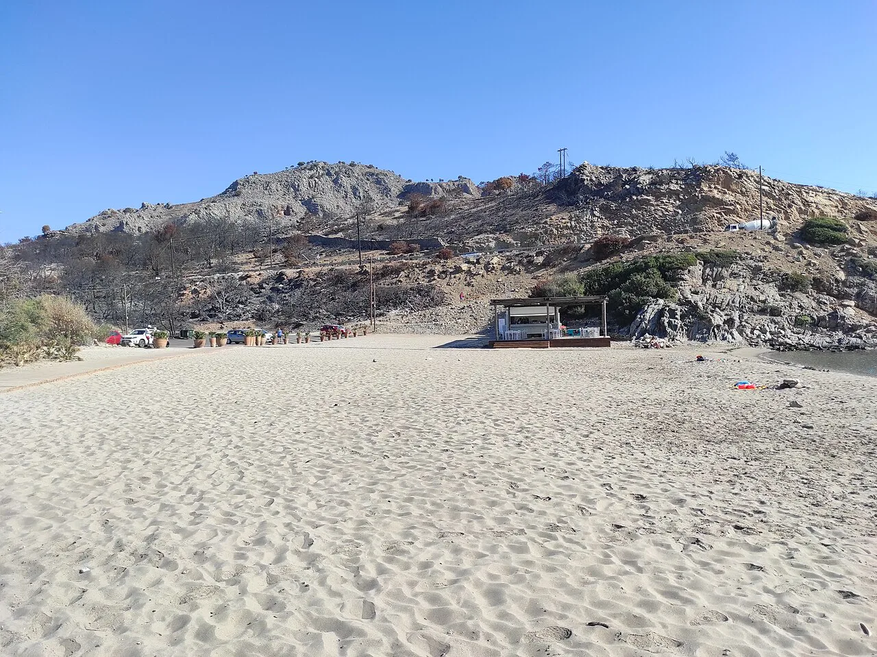 Glystra Beach, September , Rhodes