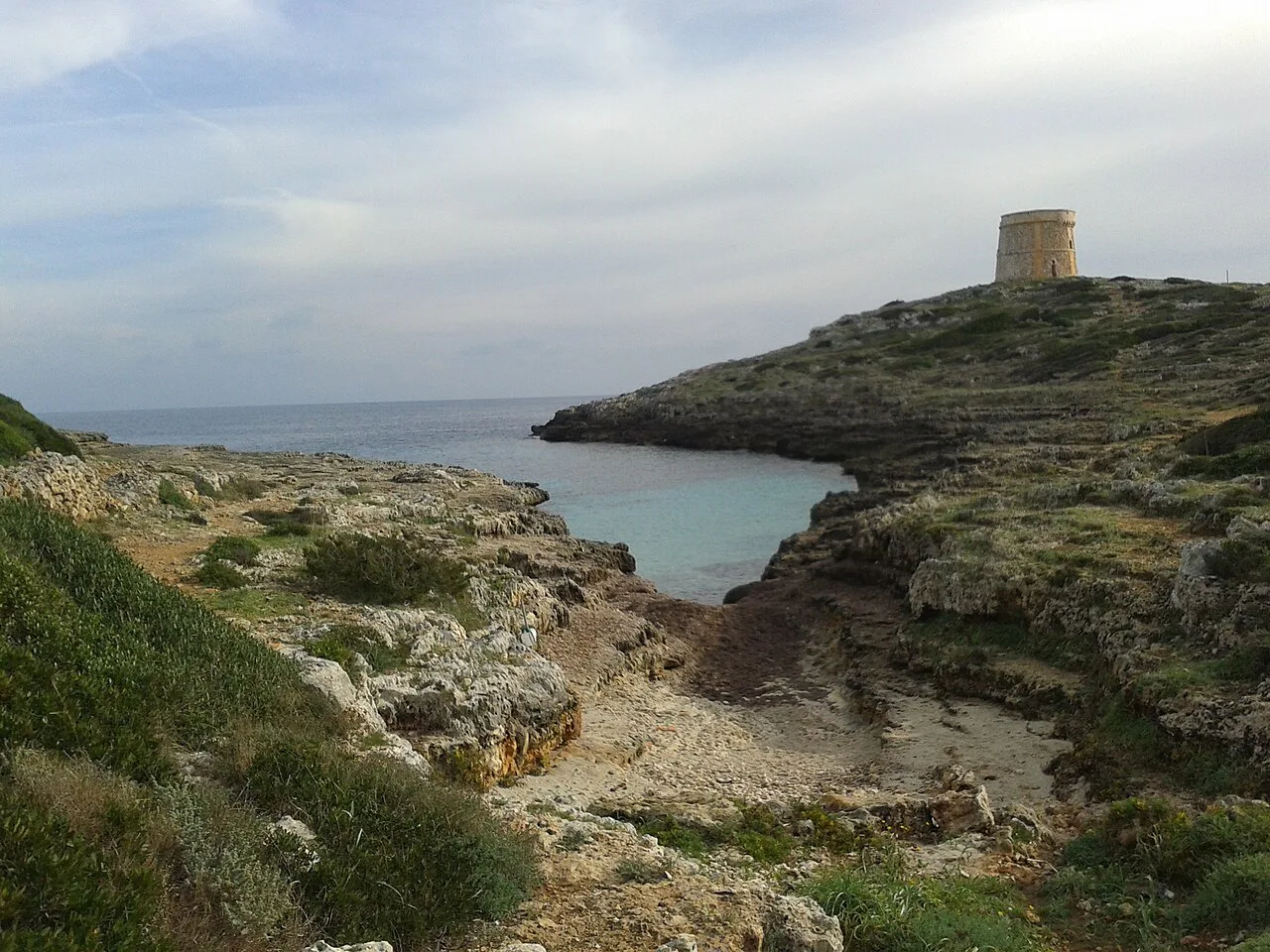 Caló Roig (Término municipal de Sant Lluis - Menorca)