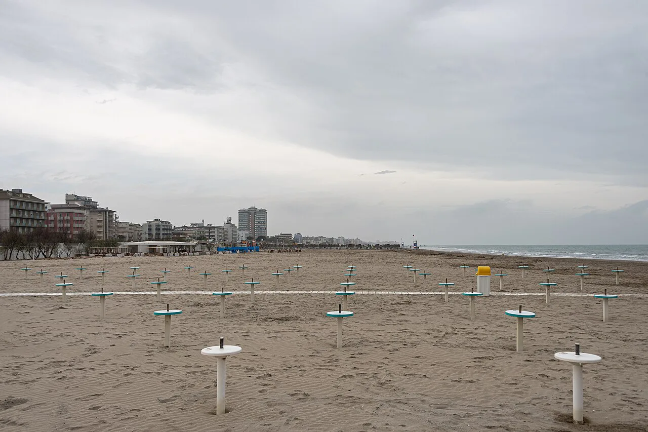 Beach - Cervia, Ravenna, Italy - April